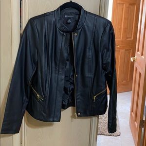 Women’s INC Faux Leather Jacket
